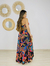 Vestido floral preto - comprar online