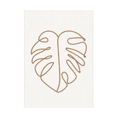 QUADRO MONSTERA LEAF