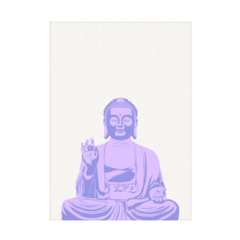 QUADRO PURPLE BUDDHA