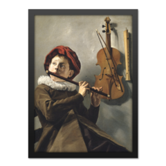 QUADRO MENINO TOCANDO FLAUTA | JUDITH LEYSTER na internet