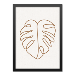 QUADRO MONSTERA LEAF na internet