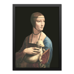 QUADRO DAMA COM ARMINHO I | LEORNADO DA VINCI na internet