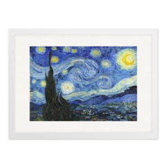 QUADRO A NOITE ESTRELADA | VICENT VAN GOGH - corah.store