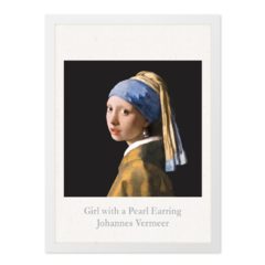 QUADRO MOÇA COM BRINCO DE PÉROLA II | VERMEER - corah.store