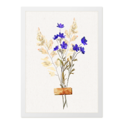 QUADRO RAMO DE FLORES II - corah.store