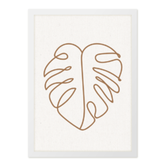 QUADRO MONSTERA LEAF - corah.store