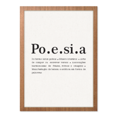 QUADRO POESIA - loja online