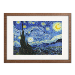 Imagem do QUADRO A NOITE ESTRELADA | VICENT VAN GOGH