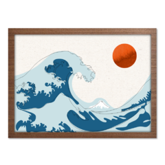 Imagem do QUADRO HOKUSAI INSPIRED | A GRANDE ONDA