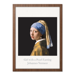 Imagem do QUADRO MOÇA COM BRINCO DE PÉROLA II | VERMEER