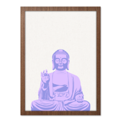 Imagem do QUADRO PURPLE BUDDHA