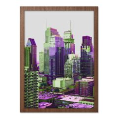 Imagem do QUADRO PURPLE CITY