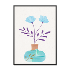 QUADRO LOVELY FLOWERS II - comprar online