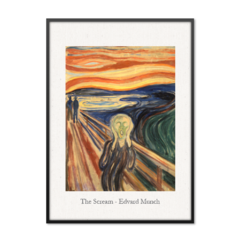 QUADRO O GRITO | EDVARD MUNCH - comprar online