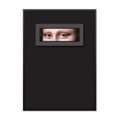 QUADRO MONA LISA'S EYES - comprar online