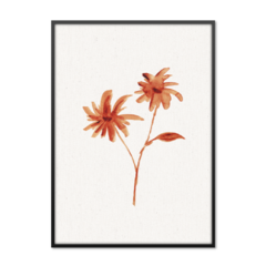 QUADRO RED FLOWER - comprar online