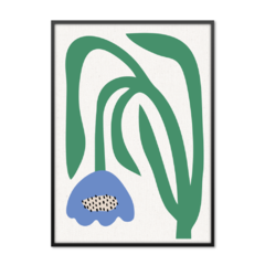 QUADRO ABSTRACT FLOWER II - comprar online