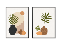 COMPOSIÇÃO 2 QUADROS | MODERN VASES II