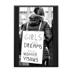 QUADRO GIRLS WITH DREAMS - comprar online