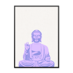 QUADRO PURPLE BUDDHA - comprar online