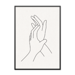 QUADRO TAKE MY HANDS - comprar online