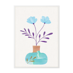 QUADRO LOVELY FLOWERS II - comprar online