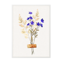 QUADRO RAMO DE FLORES II - comprar online