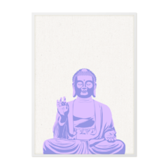 QUADRO PURPLE BUDDHA - comprar online