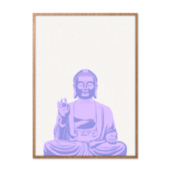 QUADRO PURPLE BUDDHA na internet