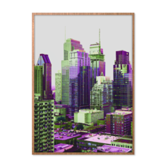 QUADRO PURPLE CITY na internet