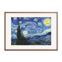 QUADRO A NOITE ESTRELADA | VICENT VAN GOGH - corah.store