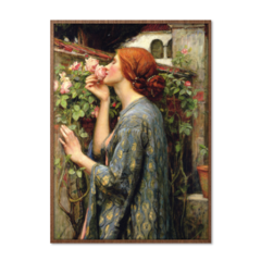 QUADRO A ALMA DA ROSA | JOHN WILLIAM WATERHOUSE - corah.store