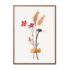 QUADRO RAMO DE FLORES I - corah.store