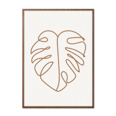 QUADRO MONSTERA LEAF - corah.store