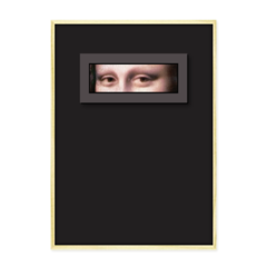 QUADRO MONA LISA'S EYES - loja online