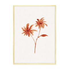 QUADRO RED FLOWER - loja online