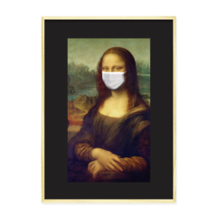 QUADRO PANDEMIC MONA - loja online