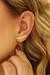 Brinco Detalhado Zircônia Ear Cuff - comprar online