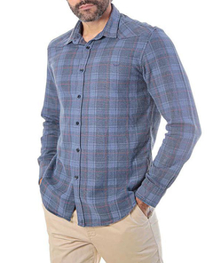 CAMISA MANGA LONGA SLIM FLANELA XADREZ