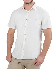 CAMISA MANGA CURTA SLIM FIT LINHO