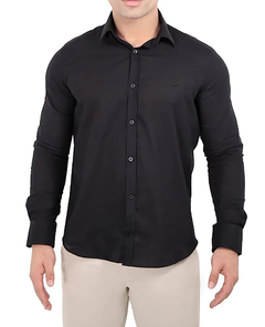 CAMISA MANGA LONGA SLIM FIT FLAMÊ LEVE