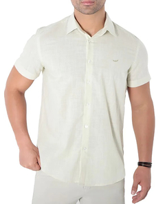 CAMISA MANGA CURTA SLIM FIT FLAMÊ