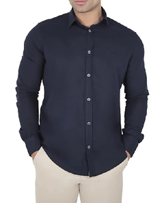 CAMISA MANGA LONGA SLIM FIT FLAMÊ LEVE - comprar online