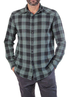 CAMISA MANGA LONGA SLIM FLANELA XADREZ na internet