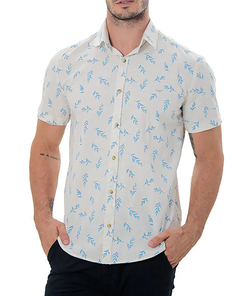 CAMISA MANGA CURTA SLIM FIT LINHO na internet