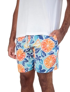 SHORT PRAIA ESTAMPADO COM ELASTANO - loja online