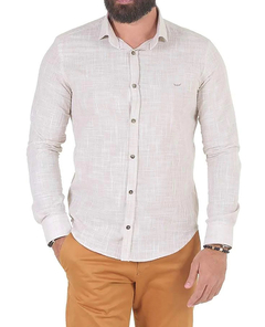 CAMISA MANGA LONGA LINHO SLIM FIT - loja online