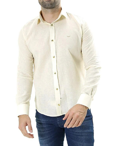 CAMISA MANGA LONGA LINHO SLIM FIT