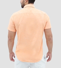 CAMISA MANGA CURTA SLIM FIT LINHO - comprar online