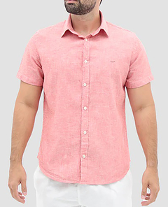 CAMISA MANGA CURTA SLIM FIT LINHO na internet